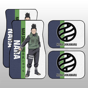 Nara Shikamaru Car Floor Mats Custom Car Accessories - Gearcarcover - 1