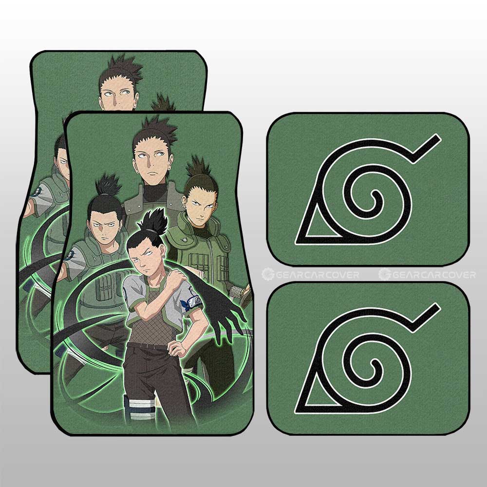 Nara Shikamaru Car Floor Mats Custom Car Accessories - Gearcarcover - 1