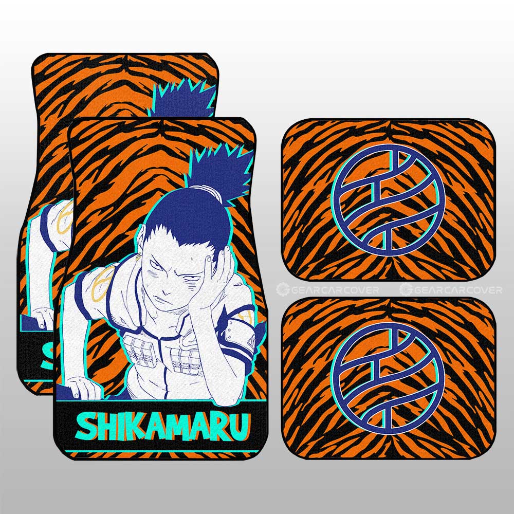 Nara Shikamaru Car Floor Mats Custom - Gearcarcover - 3