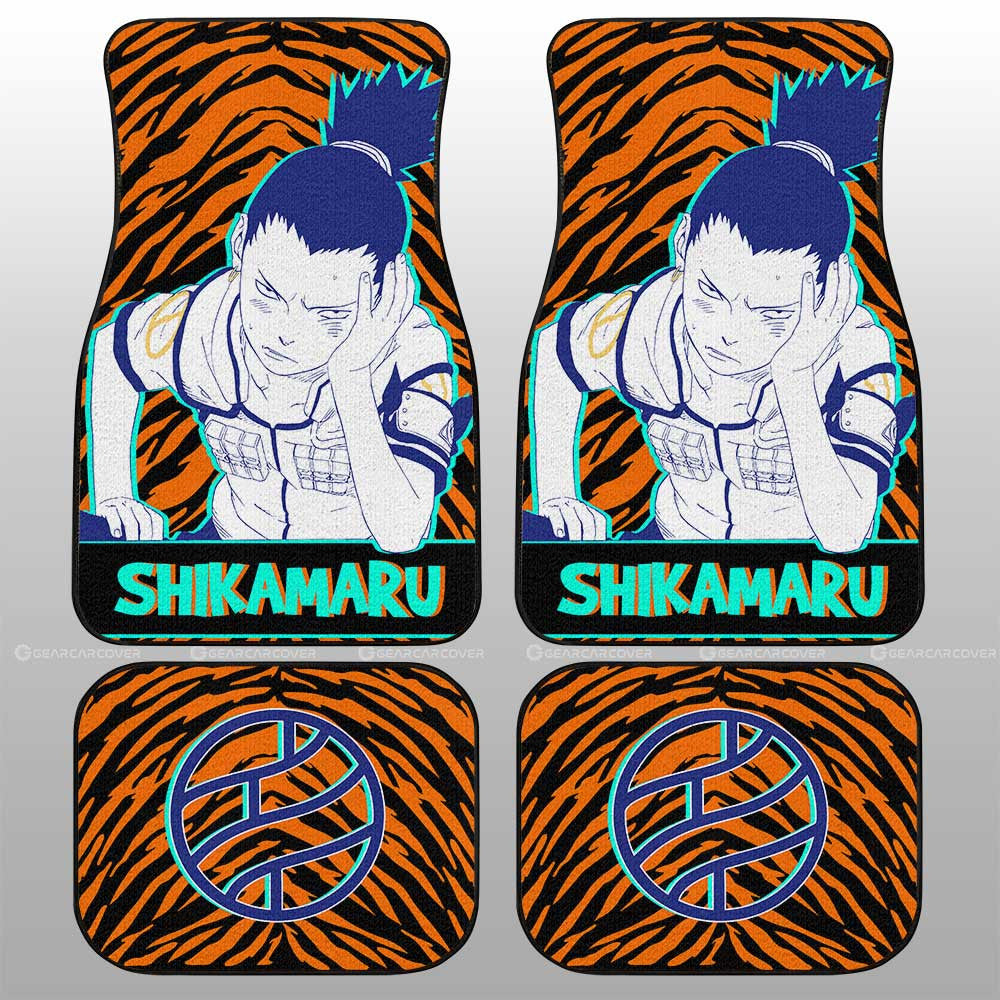 Nara Shikamaru Car Floor Mats Custom - Gearcarcover - 1