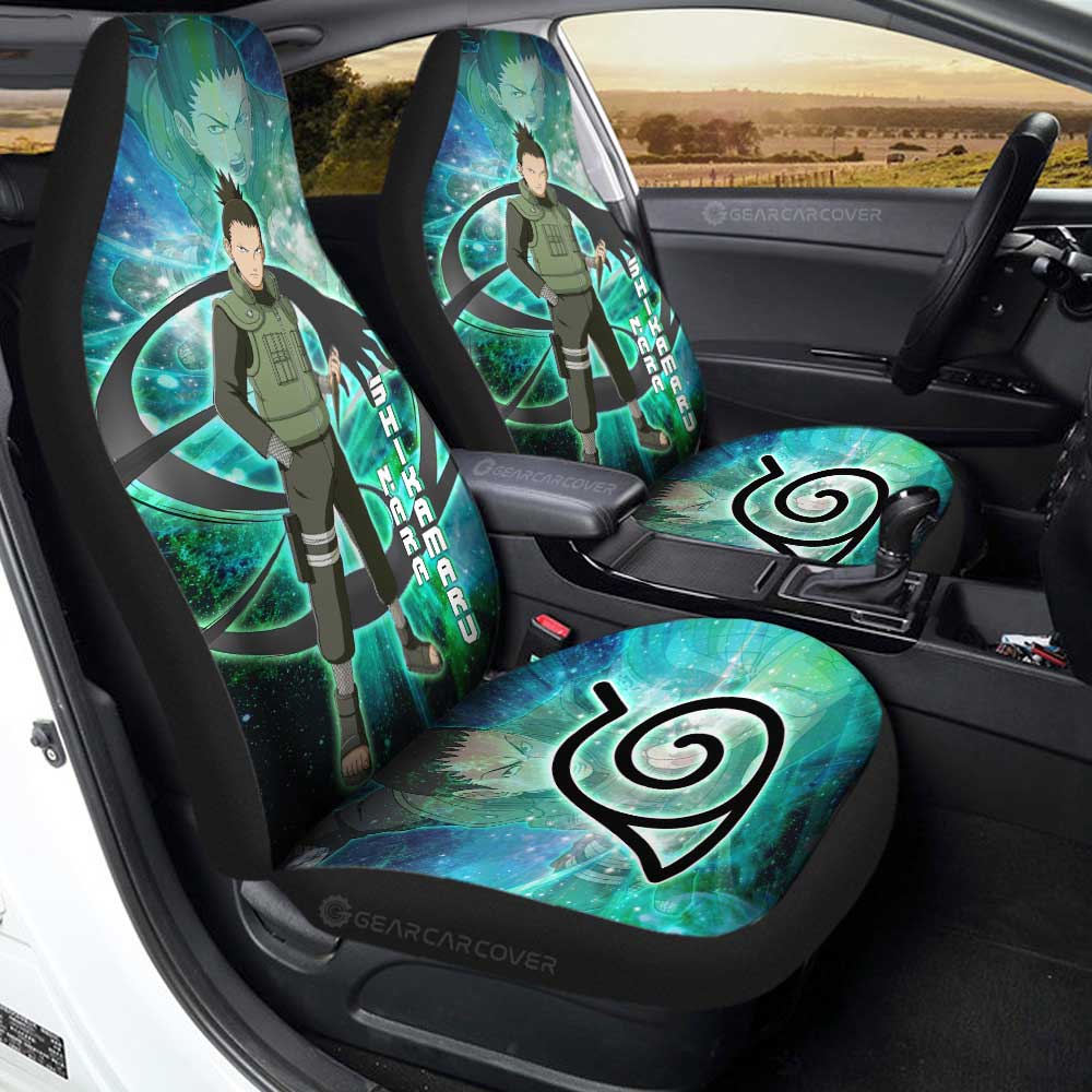 Nara Shikamaru Car Seat Covers Custom Characters Anime Car Accessories - Gearcarcover - 2