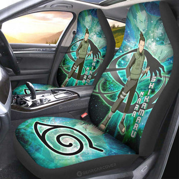 Nara Shikamaru Car Seat Covers Custom Characters Anime Car Accessories - Gearcarcover - 1