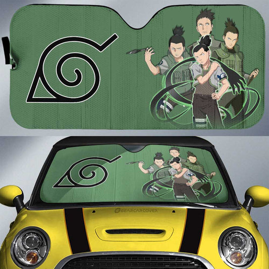 Nara Shikamaru Car Sunshade Custom Anime Car Accessories - Gearcarcover - 1