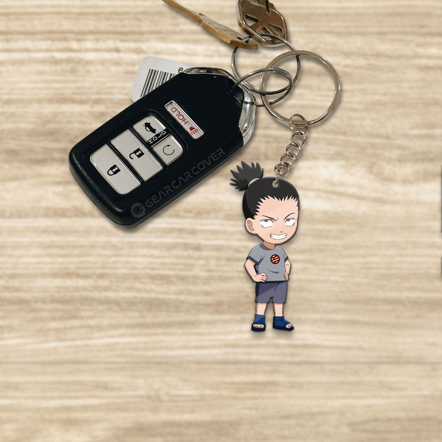 Nara Shikamaru Keychains Custom Anime Car Accessories - Gearcarcover - 1