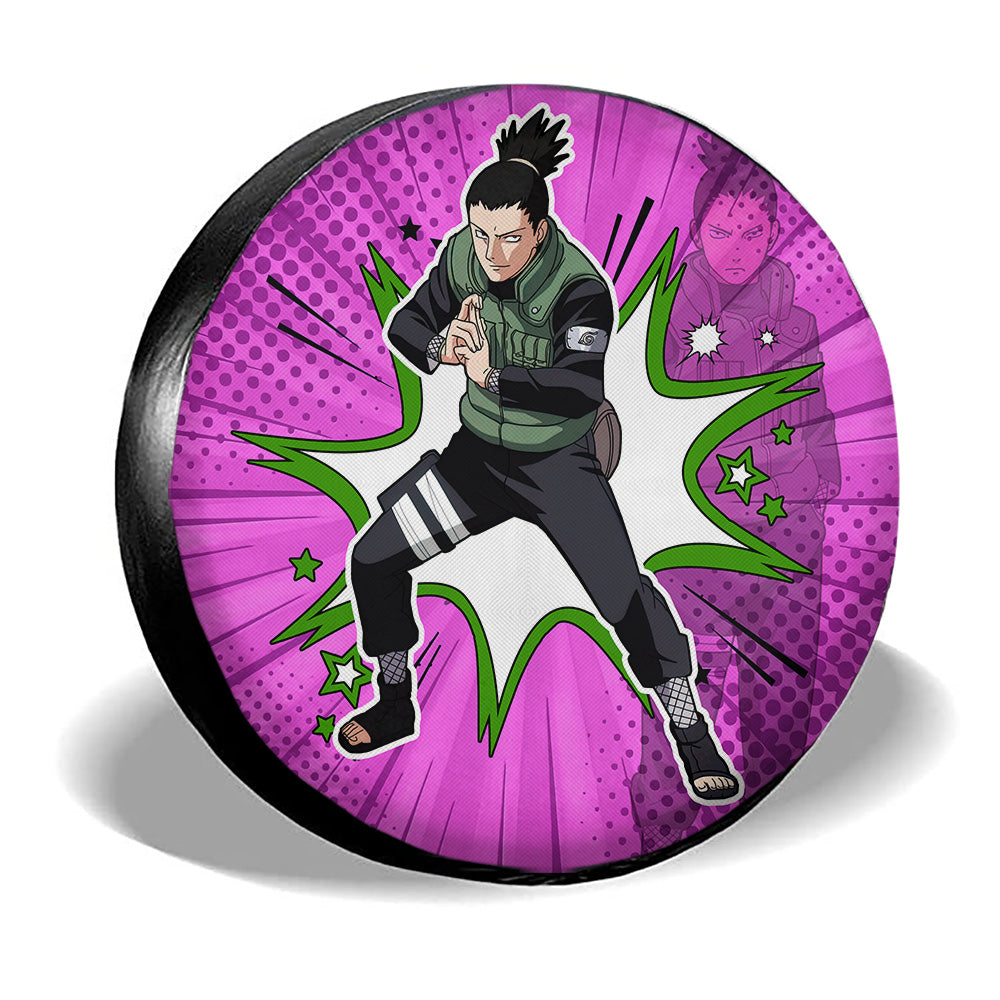 Nara Shikamaru Spare Tire Covers Custom Car Accessories - Gearcarcover - 3