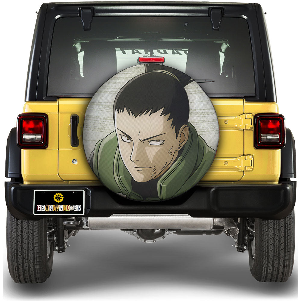 Nara Shikamaru Spare Tire Covers Custom For Fans - Gearcarcover - 1