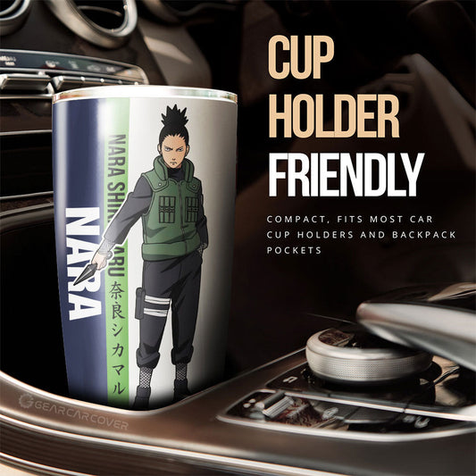 Nara Shikamaru Tumbler Cup Custom Anime Car Accessories - Gearcarcover - 2