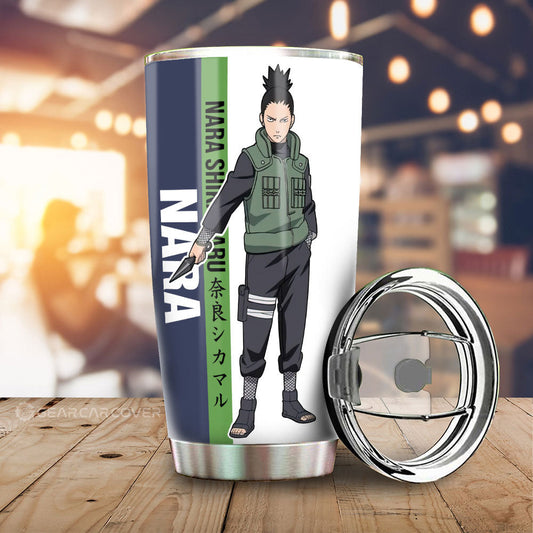 Nara Shikamaru Tumbler Cup Custom Anime Car Accessories - Gearcarcover - 1