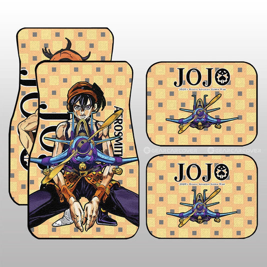 Narancia Ghirga Car Floor Mats Custom Bizarre Adventure Car Accessories - Gearcarcover - 2
