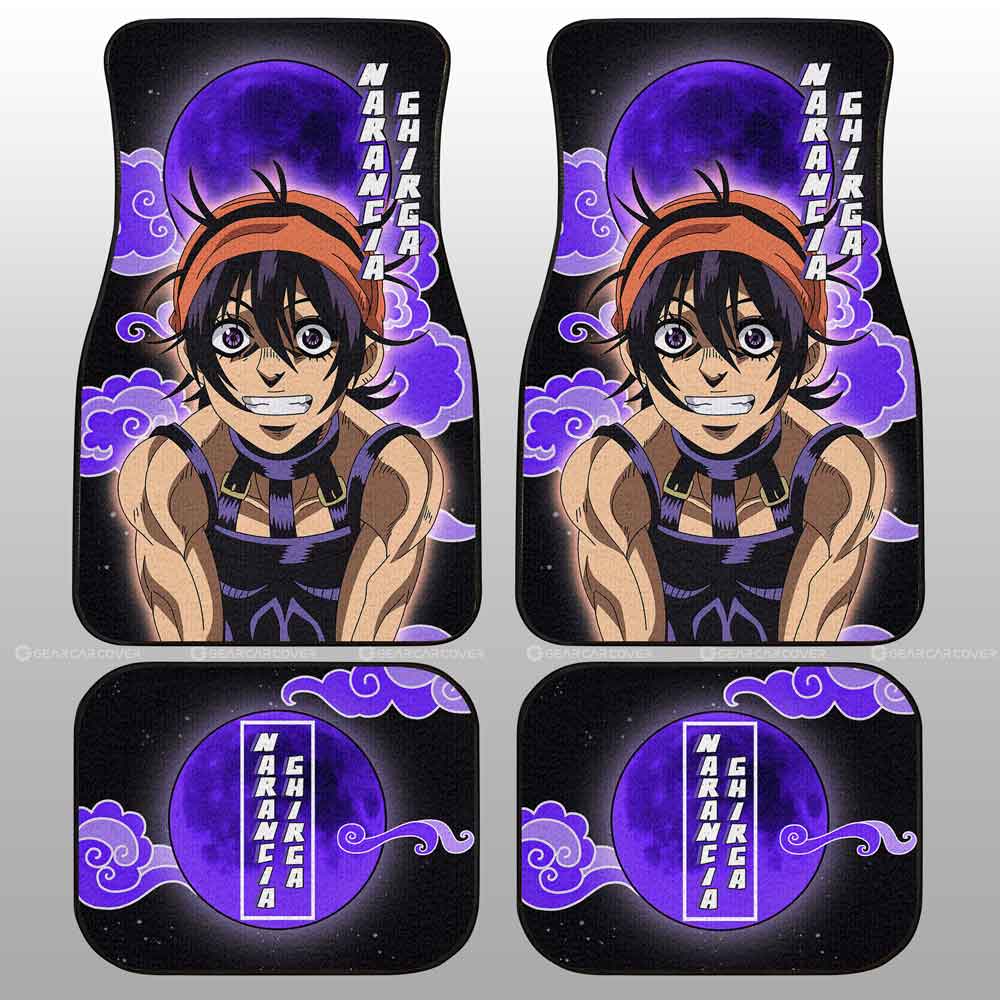 Narancia Ghirga Car Floor Mats Custom Bizarre Adventure - Gearcarcover - 2