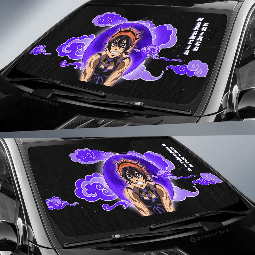 Narancia Ghirga Car Sunshade Custom Bizarre Adventure - Gearcarcover - 2