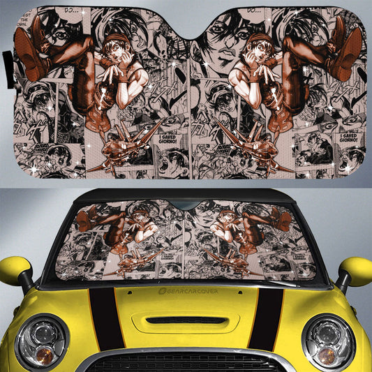 Narancia Ghirga Car Sunshade Custom Car Accessories - Gearcarcover - 1