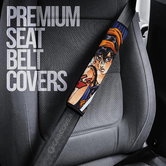 Narancia Ghirga Seat Belt Covers Custom Bizarre Adventure Car Accessories - Gearcarcover - 2