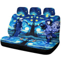 Naruto Hinata Car Back Seat Covers Custom Starry Night Styles - Gearcarcover - 1