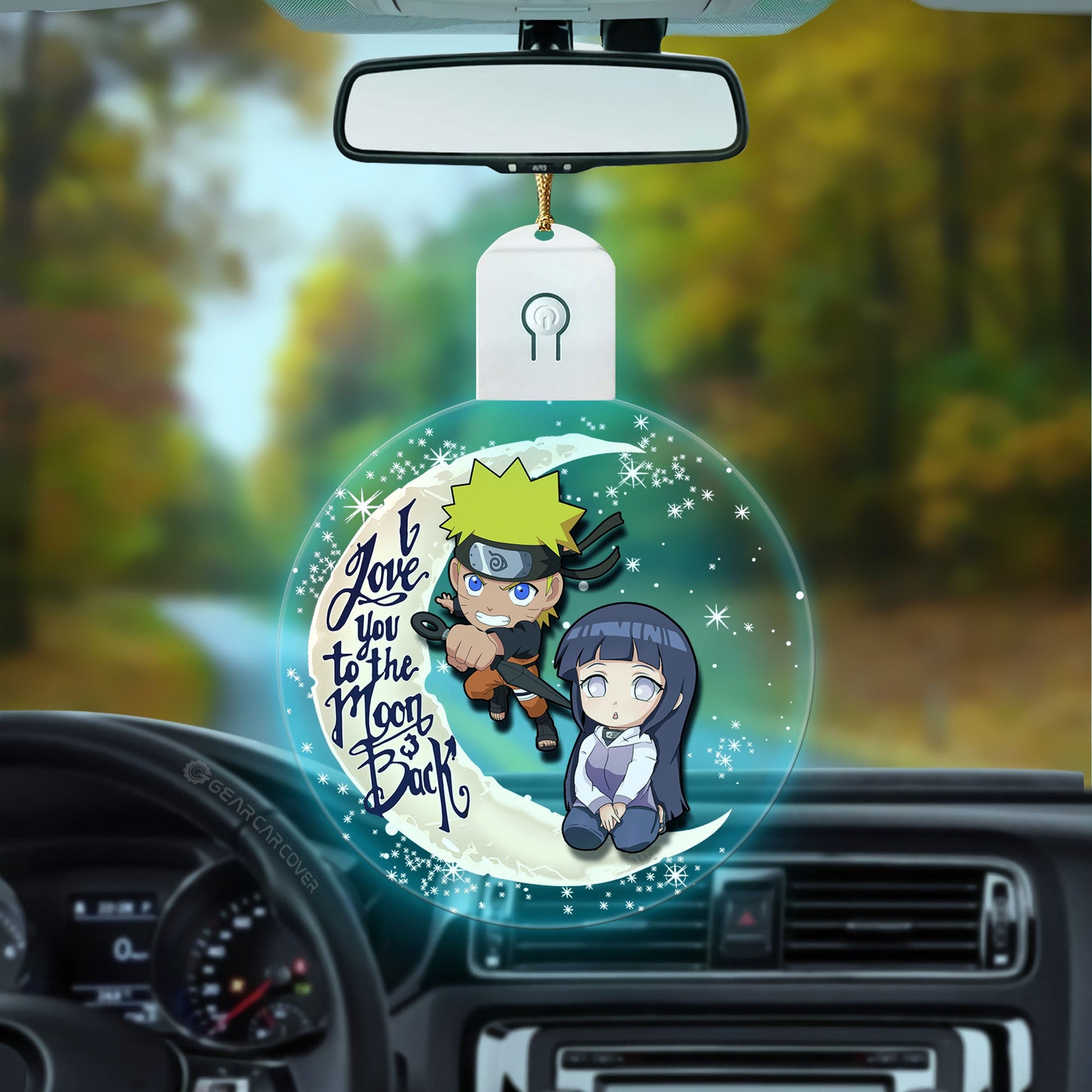 Naruto Hinata Led Ornament Custom Car Decorations - Gearcarcover - 3