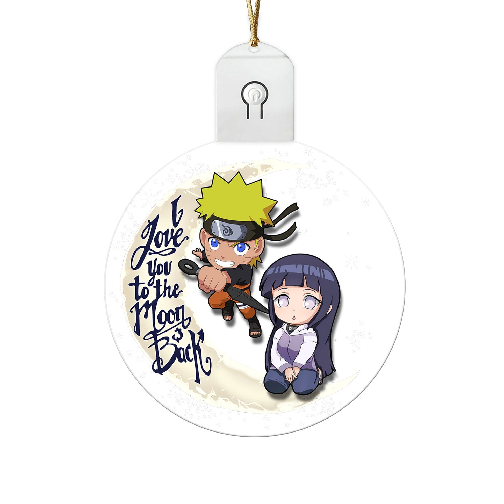 Naruto Hinata Led Ornament Custom Car Decorations - Gearcarcover - 1