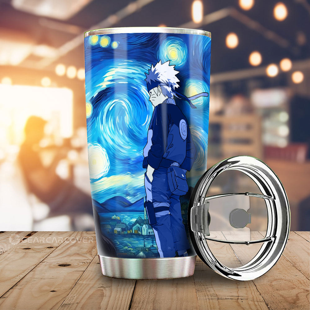 Naruto Hinata Tumbler Cup Custom Starry Night Styles - Gearcarcover - 2