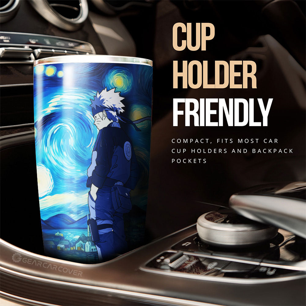 Naruto Hinata Tumbler Cup Custom Starry Night Styles - Gearcarcover - 3