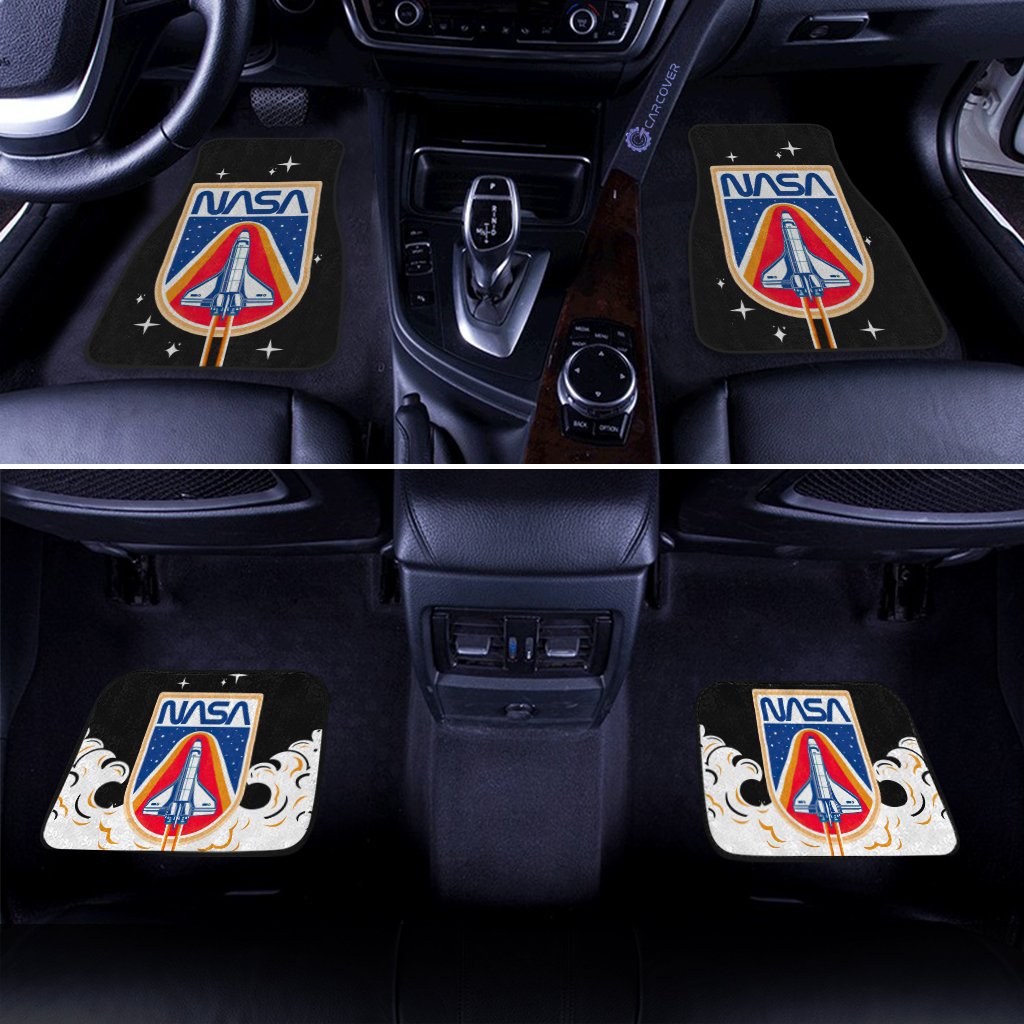 Nasa Logo Car Floor Mats Custom Car Interior Accessories - Gearcarcover - 2