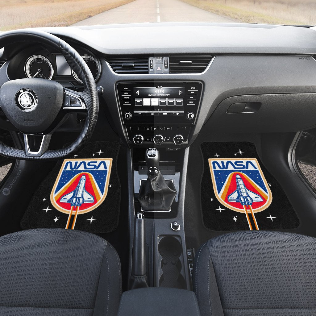 Nasa Logo Car Floor Mats Custom Car Interior Accessories - Gearcarcover - 3