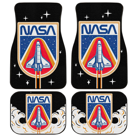 Nasa Logo Car Floor Mats Custom Car Interior Accessories - Gearcarcover - 1