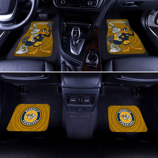 Nashville Predators Car Floor Mats Custom Car Accessories - Gearcarcover - 2
