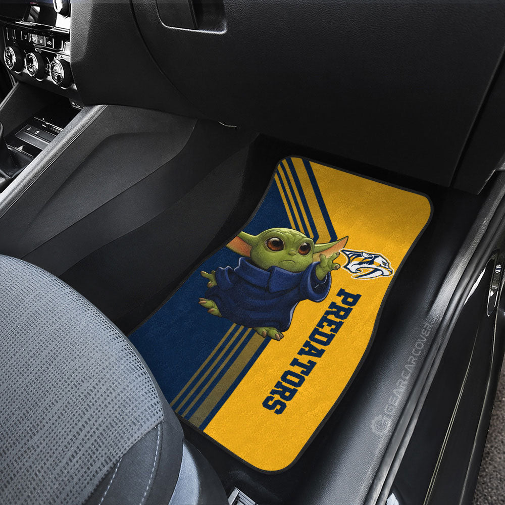 Nashville Predators Car Floor Mats Custom Car Accessories - Gearcarcover - 3