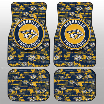 Nashville Predators Car Floor Mats Custom Car Accessories - Gearcarcover - 1