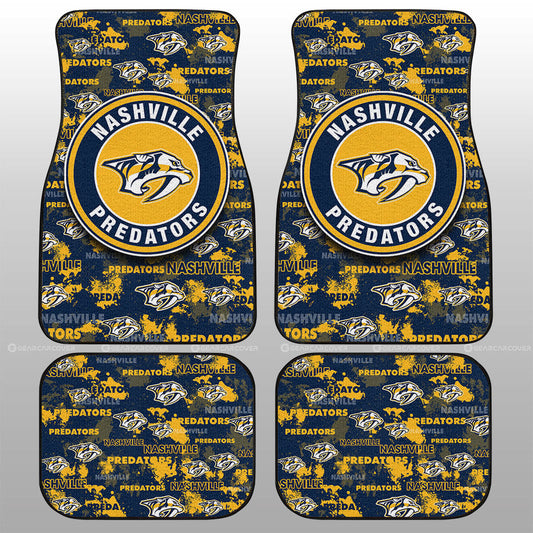 Nashville Predators Car Floor Mats Custom Car Accessories - Gearcarcover - 1