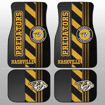 Nashville Predators Car Floor Mats Custom Car Accessories - Gearcarcover - 1