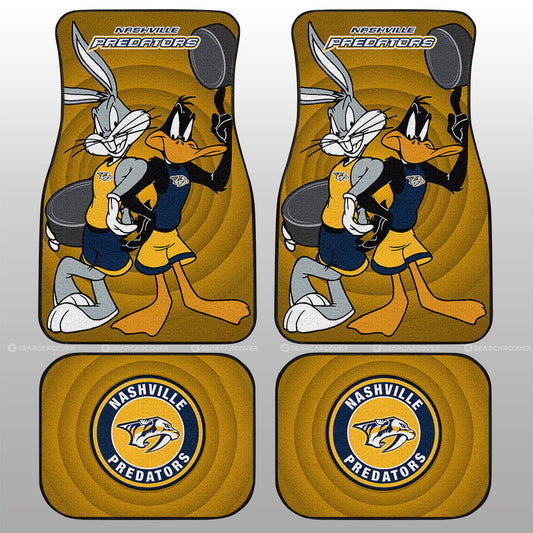 Nashville Predators Car Floor Mats Custom Car Accessories - Gearcarcover - 1