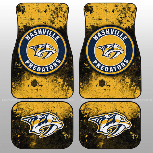 Nashville Predators Car Floor Mats Custom Car Accessories - Gearcarcover - 1