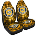 Nashville Predators Car Seat Covers Custom Tie Dye Car Accessories - Gearcarcover - 3