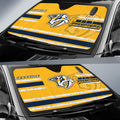 Nashville Predators Car Sunshade Custom Car Accessories - Gearcarcover - 2