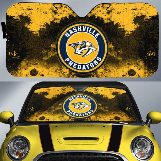 Nashville Predators Car Sunshade Custom Car Accessories - Gearcarcover - 1