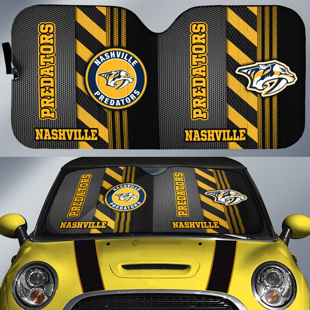 Nashville Predators Car Sunshade Custom Car Accessories - Gearcarcover - 1