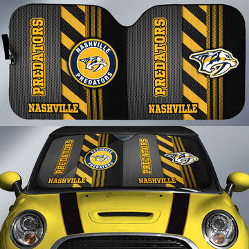 Nashville Predators Car Sunshade Custom Car Accessories - Gearcarcover - 1