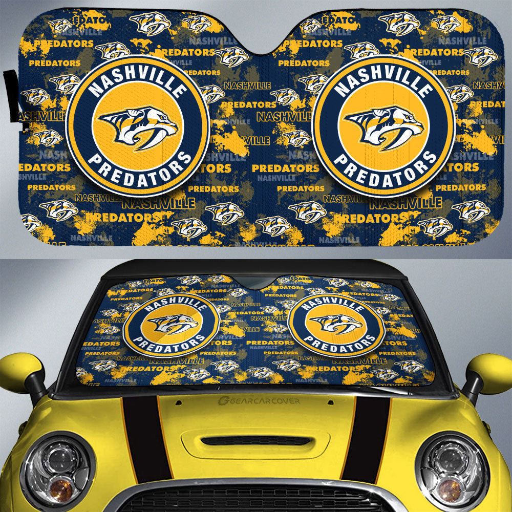 Nashville Predators Car Sunshade Custom Car Accessories - Gearcarcover - 1
