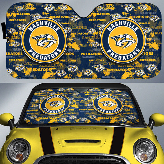 Nashville Predators Car Sunshade Custom Car Accessories - Gearcarcover - 1