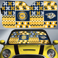 Nashville Predators Car Sunshade Custom Ugly Style Car Accessories - Gearcarcover - 1