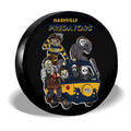 Nashville Predators Spare Tire Covers Horror Characters Car Accessories - Gearcarcover - 3