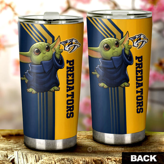Nashville Predators Tumbler Cup Custom Car Accessories - Gearcarcover - 2