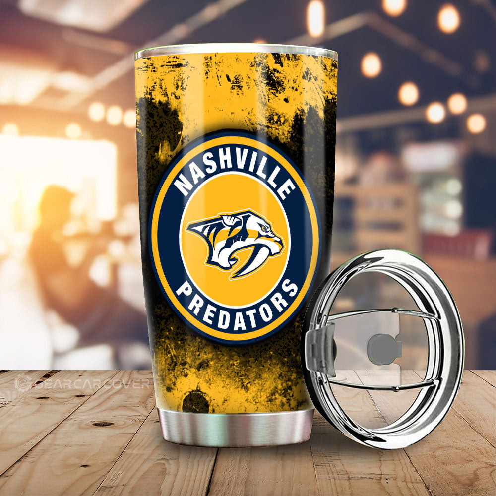 Nashville Predators Tumbler Cup Custom Car Accessories - Gearcarcover - 2