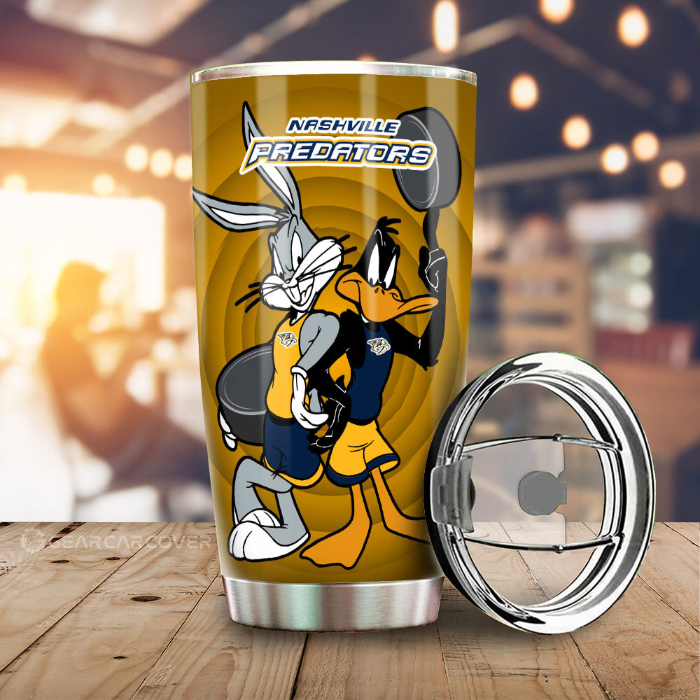 Nashville Predators Tumbler Cup Custom Car Accessories - Gearcarcover - 2