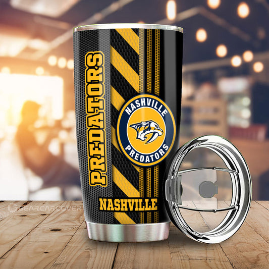 Nashville Predators Tumbler Cup Custom Car Accessories - Gearcarcover - 2