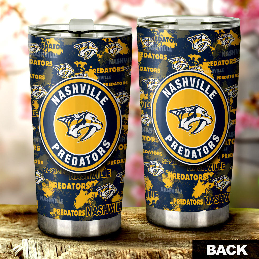 Nashville Predators Tumbler Cup Custom Car Accessories - Gearcarcover - 2