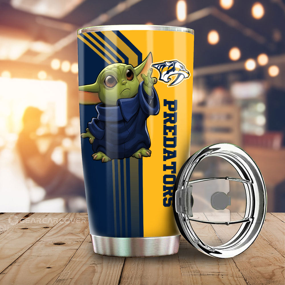 Nashville Predators Tumbler Cup Custom Car Accessories - Gearcarcover - 1
