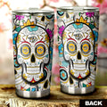 Nashville Predators Tumbler Cup Custom Sugar Skull Car Accessories - Gearcarcover - 2