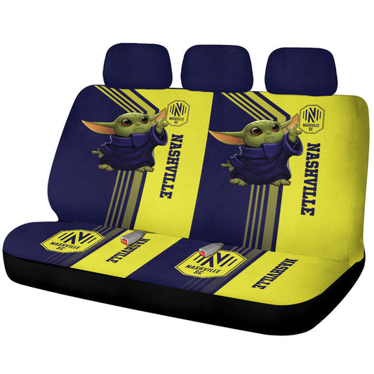 Nashville SC Car Back Seat Covers Custom Car Accessories - Gearcarcover - 1