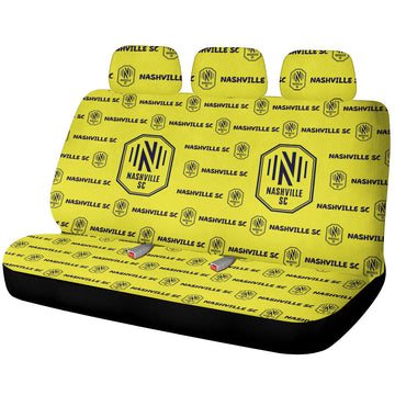 Nashville SC Car Back Seat Covers Sporty Team Collection - Gearcarcover - 1